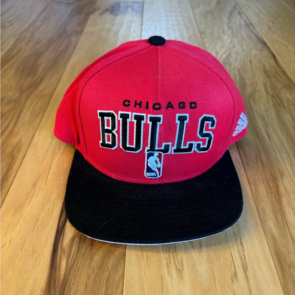 Chicago Bulls Red and Black Cap